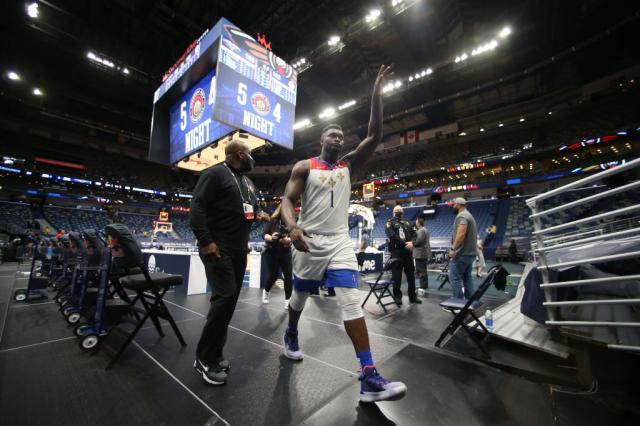 世界杯比赛结果-锡安手指骨折恐报销 鹈鹕不满NBA纵容凶狠对抗